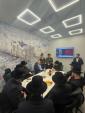 Main image for Special Visit by State Senator Bill Weber to HaGaon HaTzaddik the Domatz of Yeshuos Moshe Vizhnitz in the Office of Prominent Askan Leiby Berkow
