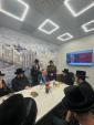 Special Visit by State Senator Bill Weber to HaGaon HaTzaddik the Domatz of Yeshuos Moshe Vizhnitz in the Office of Prominent Askan Leiby Berkow