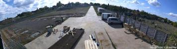 Photos of the New Hachnasas Orchim Building Being Rapidly Built at the Beis Hachaim in Csenger, Adjacent to the Holy Tziyon of the Mofes Hador, the Menuchas Asher of Csenger ZY"A