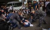 Main image for Chareidi Protesters Block Highway 4 Over Arrests of Yeshiva Bochurima