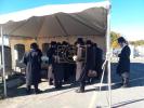The Gaavad of Buenos Aires Shlit"a at the Tziyon of His Father-in-Law, the Gaavad of Buenos Aires Z"L