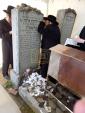 The Gaavad of Buenos Aires Shlit"a at the Tziyon of His Father-in-Law, the Gaavad of Buenos Aires Z"L