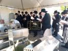 The Gaavad of Buenos Aires Shlit"a at the Tziyon of His Father-in-Law, the Gaavad of Buenos Aires Z"L