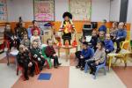 Children of the Krasna Talmud Torah Acting Out the Parshas HaShavua