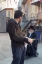 Main image for Celebrity Jeweler TraxNYC Hands Out Free Silver Coins to Passersby in Boro Park
