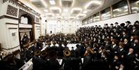 Melava Malka by the Kretchnif Sighet Rebbe Shlit"a in Monsey