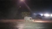 Main image for FLOODWATERS RISING FAST: Israeli Air Force Helicopter Spotlights Stranded Man On Van Roof