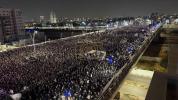 Tens of Thousands Gather in Bnei Brak for Major Atzeres Led by Gedolei Yisrael