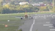 Main image for LANDING GONE SIDEWAYS: Jet2 Flight From Venice Swerves Onto Grass In Gusts