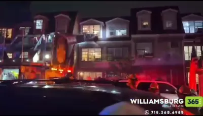 fire right before shabbos in an apartment on lynch st in williamsburg one child was taken to hospital in critical condition