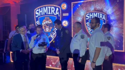 Appreciation event for members of the Shmira organization 