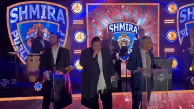 Appreciation event for members of the Shmira organization 