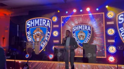 Appreciation event for members of the Shmira organization 