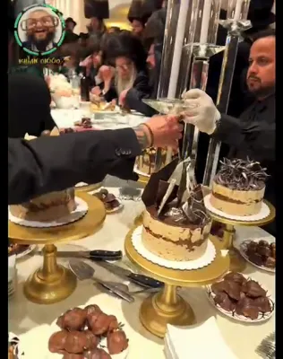   Wedding for  Daughter of Philanthropist R' Yoel  Landau