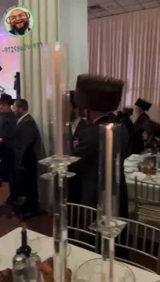   Wedding for  Daughter of Philanthropist R' Yoel  Landau