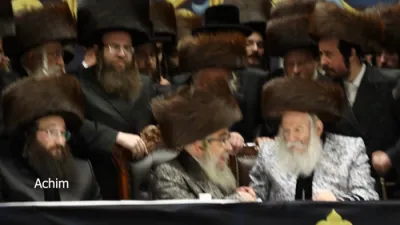Historic videos of various moments latest years in kehiles bobov