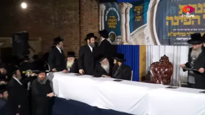 Historic videos of various moments latest years in kehiles bobov