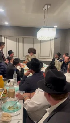 Yurtzit seuda for The bas eiyn by H'Admer m'krula Shlita