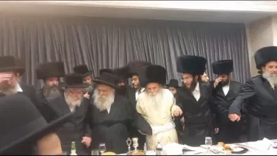 Shave bruches for son of hamashpia R' Yitzchak Meir Morgenstern Shlita 