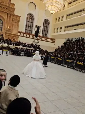 First reports -Pictures; Chasenah Bvies Satmar bnei brak- viznitz 