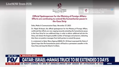 ceasefire extended for another two days
