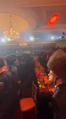 Lavish Shave bruches by Beis Hamdresh Or Chaim Rabbinitz to the daughter of R' Yoel Lando.
