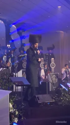 Lavish Shave bruches by Beis Hamdresh Or Chaim Rabbinitz to the daughter of R' Yoel Lando.
