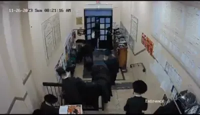 Williamsburg shomrim caught a person red-handed stealing tefillin from Beis Medrish Satmar on Clymer St.