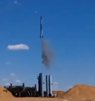 Russian S-300 Missile Malfunctions in Syria, Explodes Near Launcher.