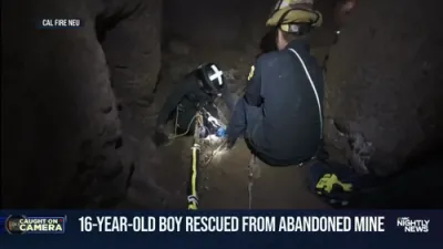 Teen Rescued from an Abandoned Mine Shaft.