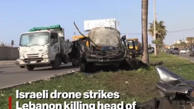 Hamas leader killed in Israeli drone strike in Lebanon as IDF delays withdrawal