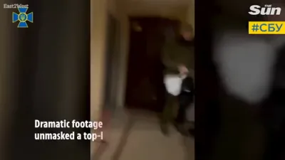 Moment senior Ukraine traitor CAUGHT after sending war secrets to Putin