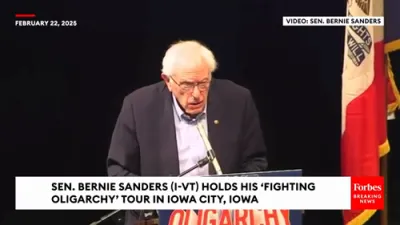 Senator Bernie Sanders Urges Unity, Warns Against Trump's Divisive Tactics. 