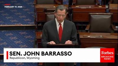 John Barrasso Says Accusations That FBI Nom Kash Patel Will Weaponize Agency Are 'Blatantly False'