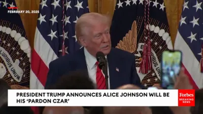 Trump Names Alice Johnson as 'Pardon Czar' in Latest White House Announcement