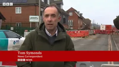 Major incident declared over sinkhole swallowing up UK street
