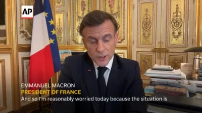 France's Macron to Warn Trump: 'Strength is Essential When Dealing with Putin'