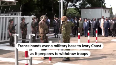 France to Maintain 80 Troops in Ivory Coast for Training After Handing Over Abidjan Military Base