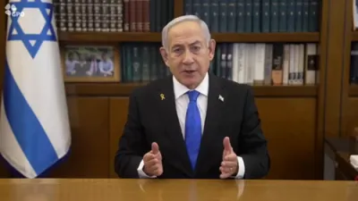 PM Netanyahu: "Who kidnaps a little boy and a baby and murders them? Monsters. That's who."