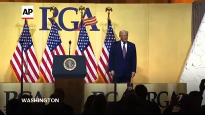 Trump jokes that Canada can keep 'O Canada' anthem as 51st US state