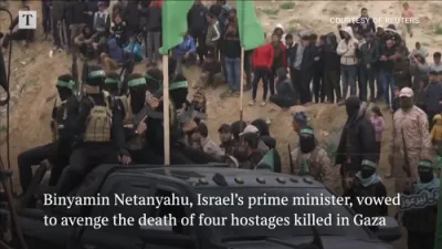 Netanyahu vows to "annihilate Hamas" after hostage deaths