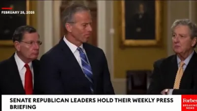 John Thune Reacts to US Vote on UN Resolution Condemning Russia's War in Ukraine