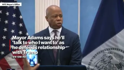 Eric Adams defends Trump admin's Collaboration, hints at cooperation with White House to enforce migrant registry