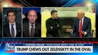Stephen Miller: Trump's Defense of Americans Against Zelenskyy Filled Hearts with Pride