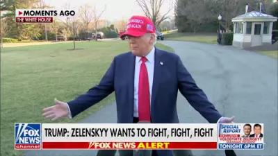 Trump: Zelenskyy has to make Peace
