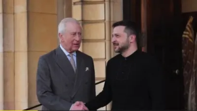 Zelenskyy meets King at Sandringham following major summit in London