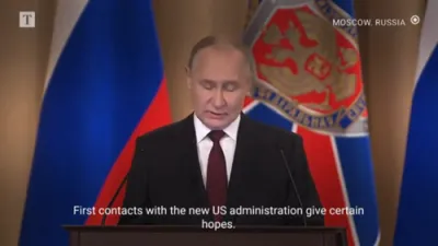 President Putin: Talks with US on Ukraine 'Inspire Hope'