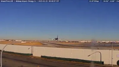 BREAKING: Two planes nearly crash into each other at Chicago's Midway Airport.