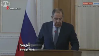 Russia's foreign minister Sergei Lavrov says diplomacy still on table regarding Iran nuclear program