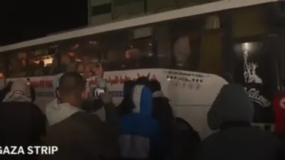 Palestinian prisoners released by Israel arrive in Gaza